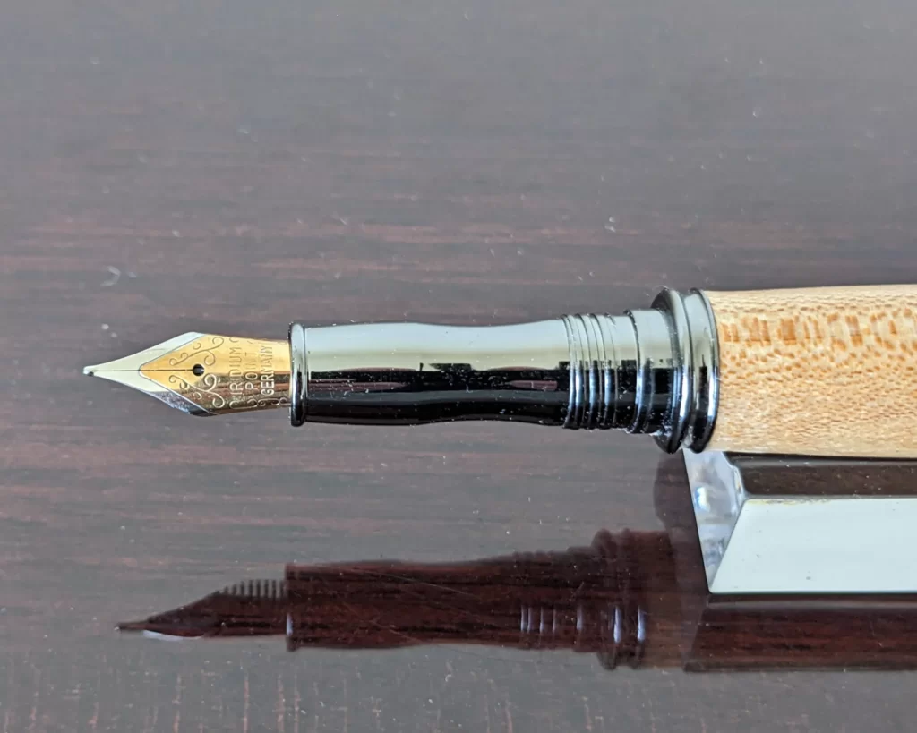 435 Sycamore Fountain Pen with Gun Metal Fittings