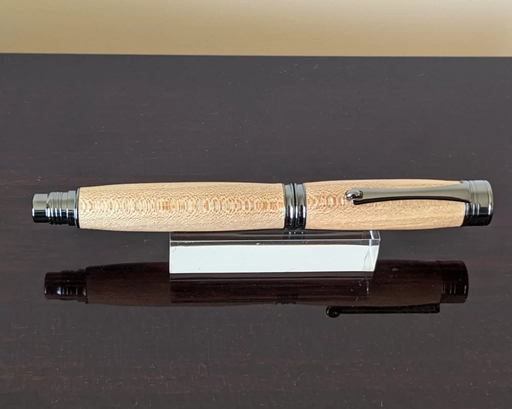 435 Sycamore Fountain Pen with Gun Metal Fittings