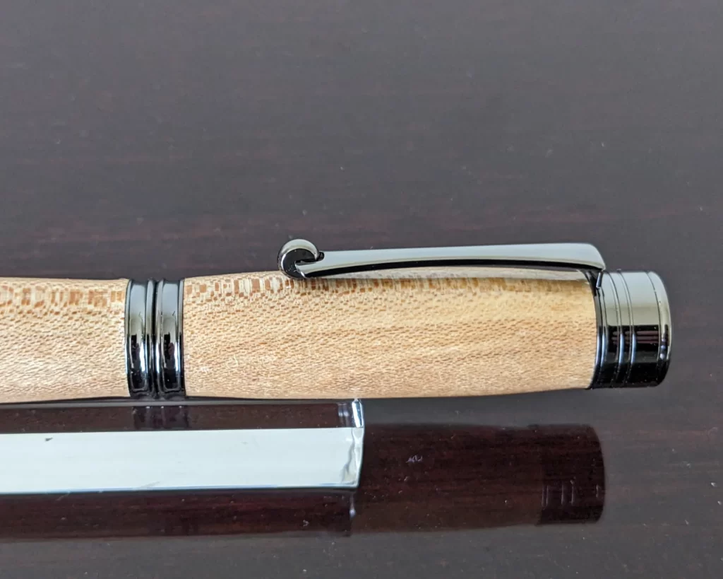 435 Sycamore Fountain Pen with Gun Metal Fittings