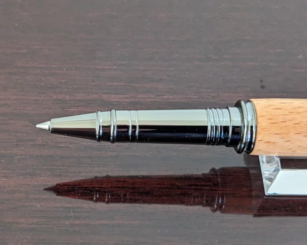 447 Beech Rollerball Pen with Gun Metal Fittings