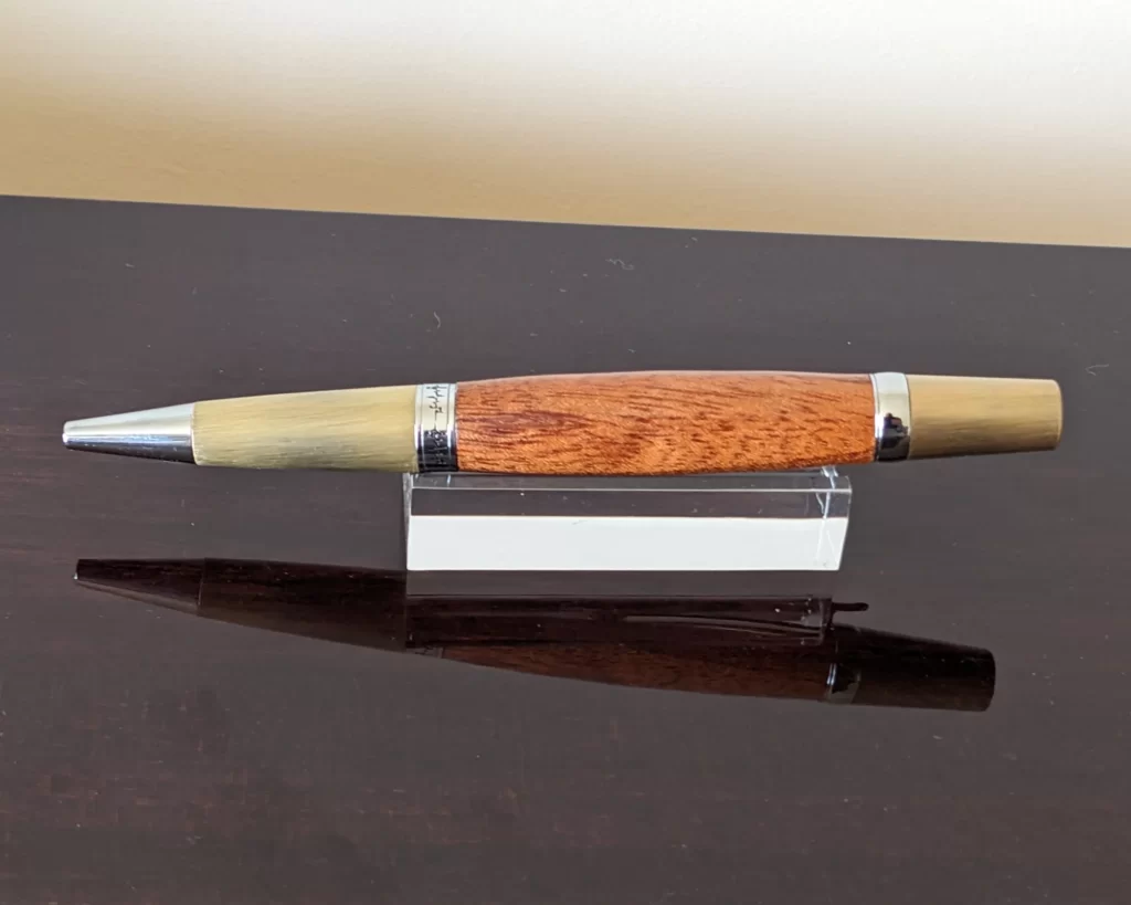 454 Ayres Utile Ballpoint - Antique Gold - Musi