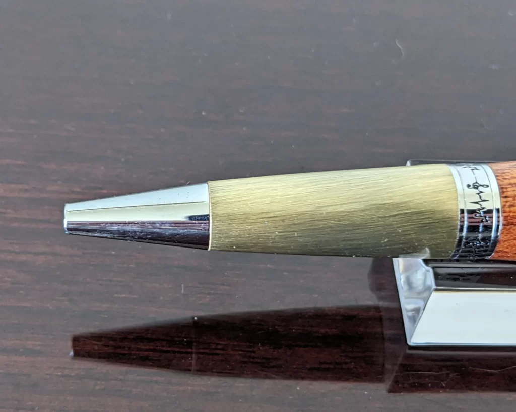 454 Ayres Utile Ballpoint - Antique Gold - Musi
