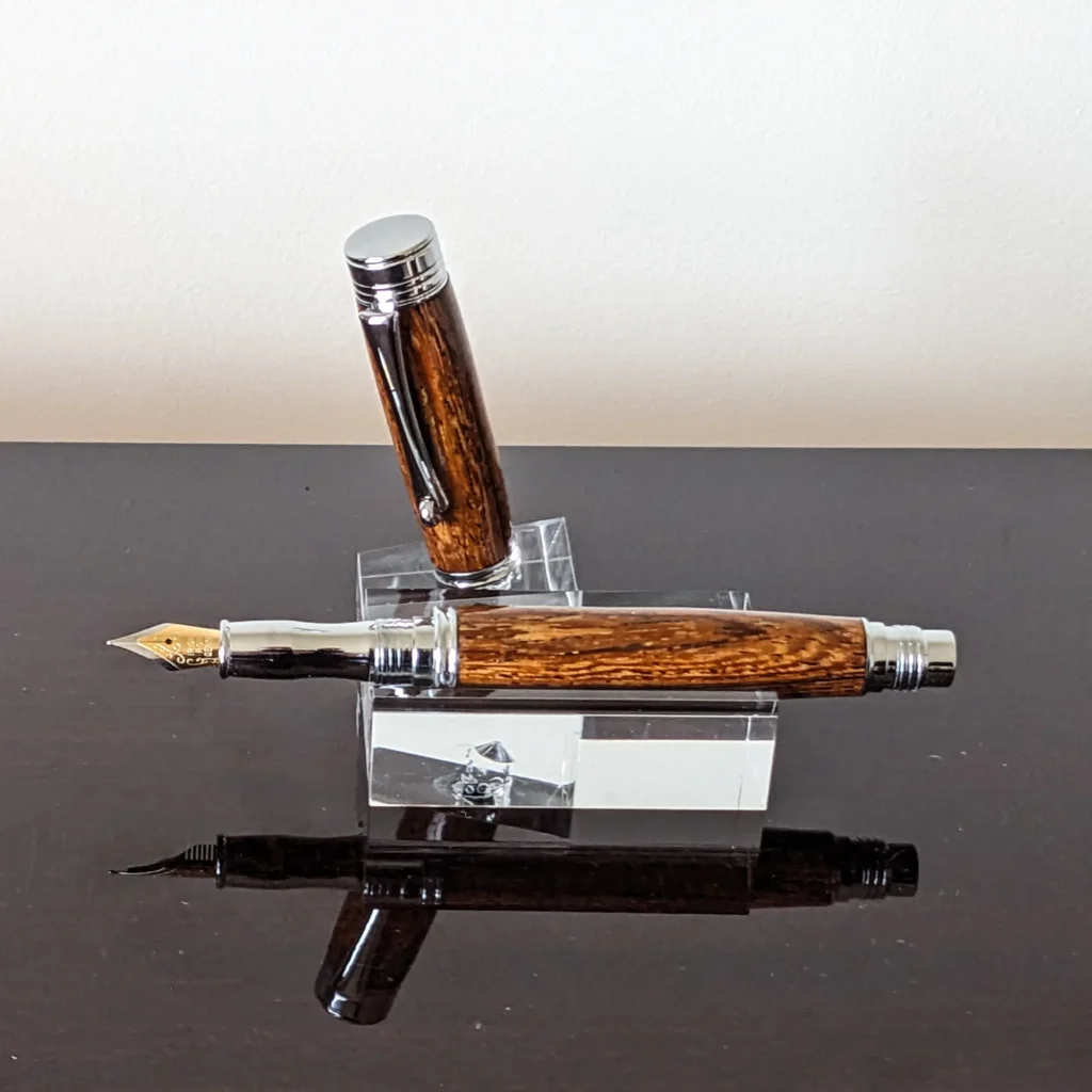 530 Panga Fountain Pen with Chrome Fittings