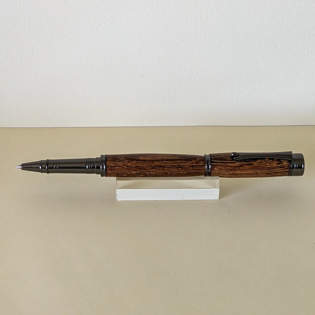 574 Panga Rollerball Pen with Gun Metal Fittings