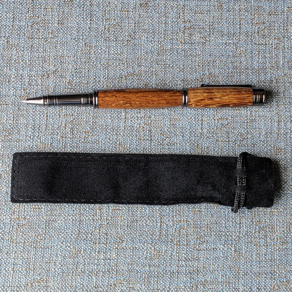 574 Panga Rollerball Pen with Gun Metal Fittings