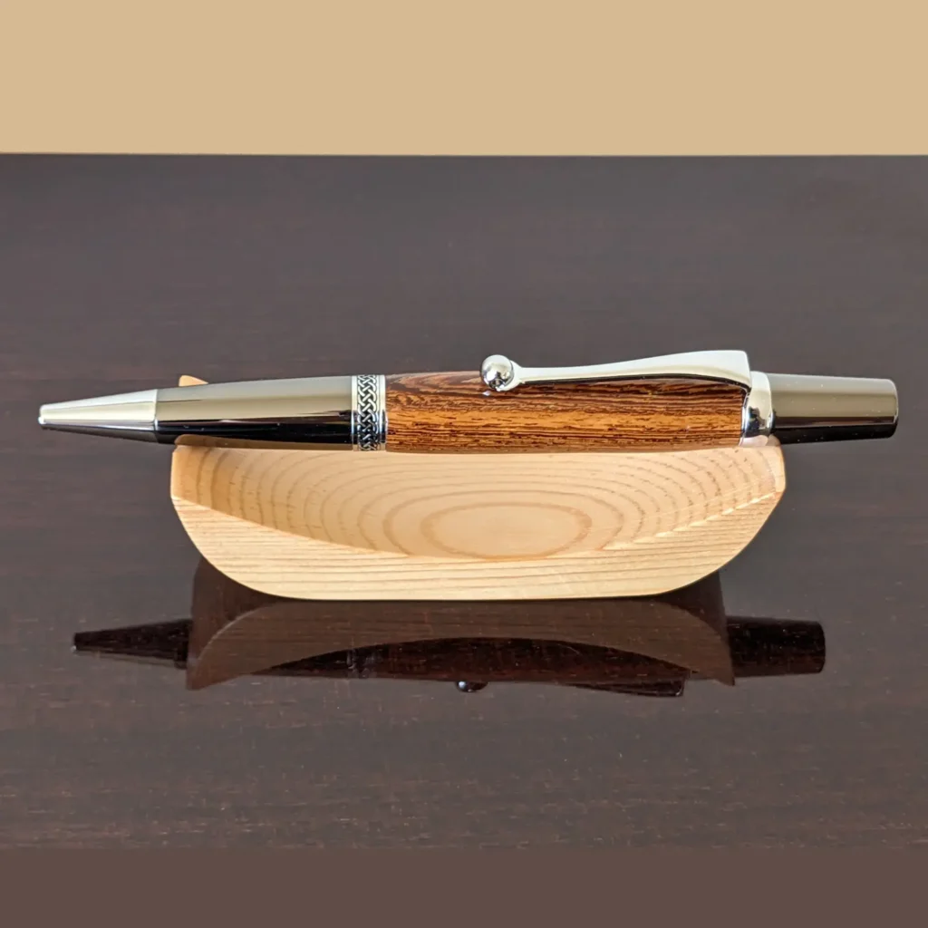 Panga Ballpoint Pen with Chrome and Gun Metal Fittings (409)