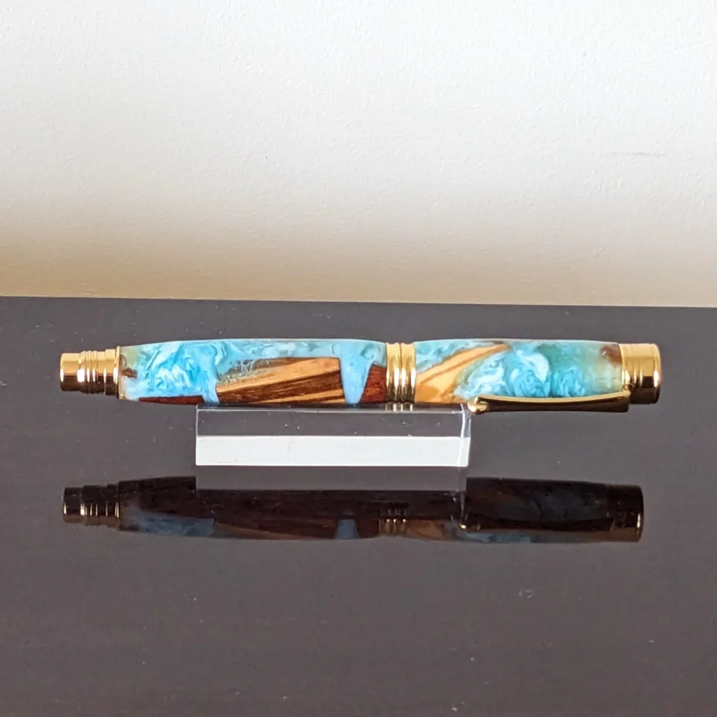 700 Driftwood Fountain Pen with Gold Plated Fittings