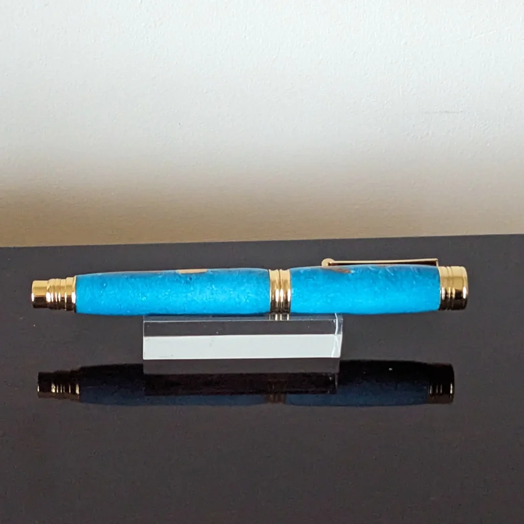 Driftwood Rollerball Pen with Gold Plated Fittings (755)