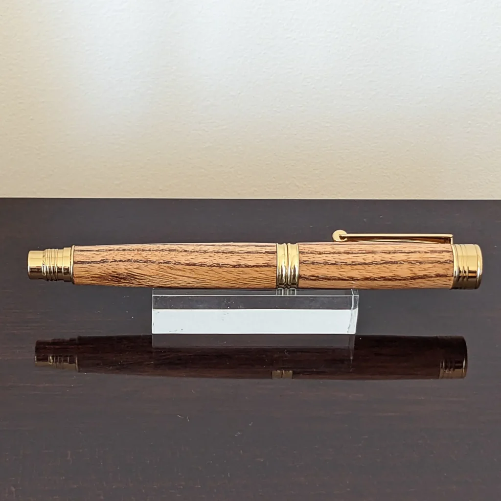 Kentucky Coffeetree Fountain Pen with Gold Plated Fittings (795)