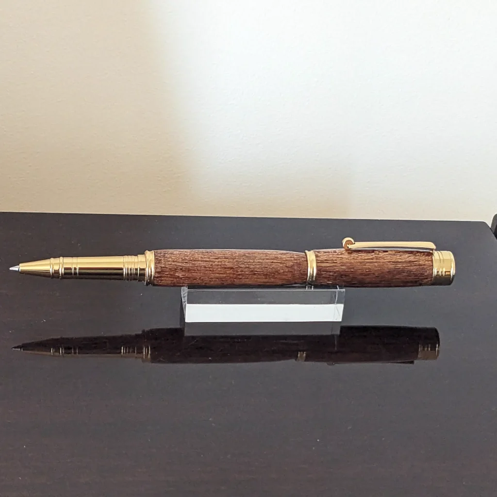 Meranti Rollerball Pen with Gold Plated Fittings (896)