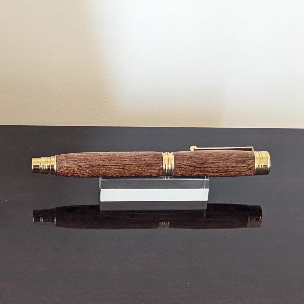 Meranti Rollerball Pen with Gold Plated Fittings (896)
