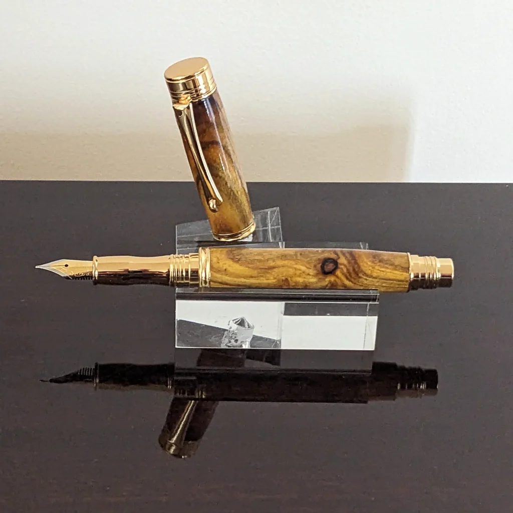 Laburnum Fountain Pen with Gold Plated Fittings (910)
