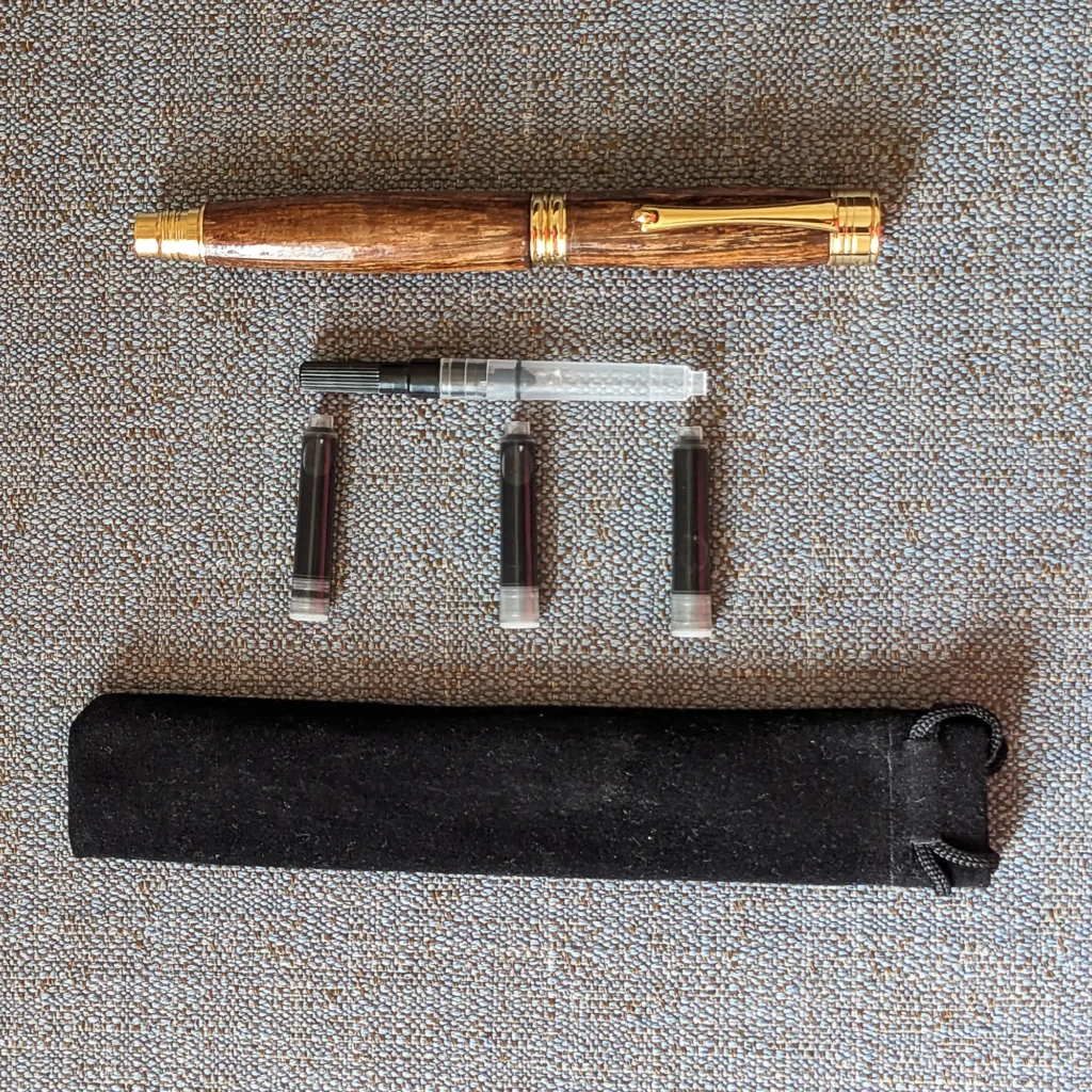 Panga Fountain Pen with Gold Plated Fittings (926)
