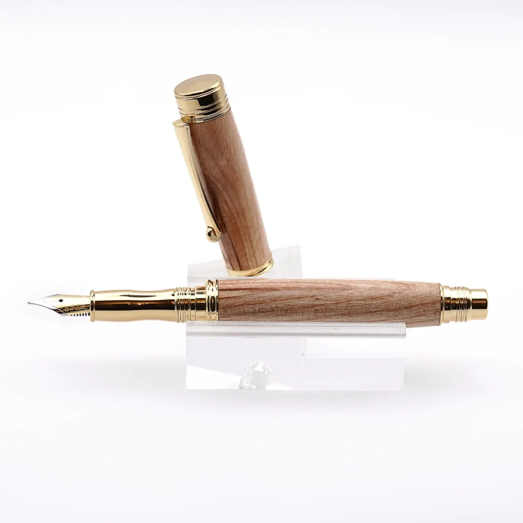 Ash Fountain Pen with Gold Plated Fittings (659)