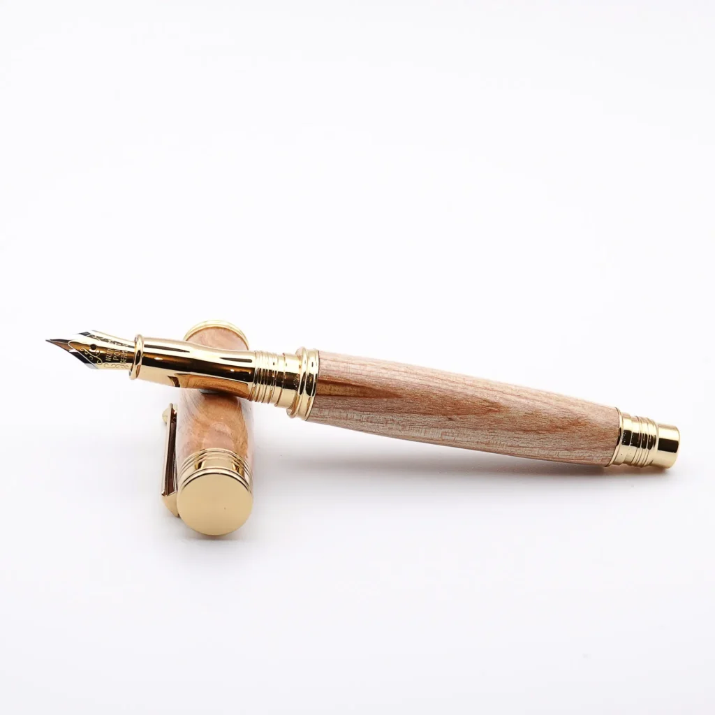 Ash Fountain Pen with Gold Plated Fittings (659)