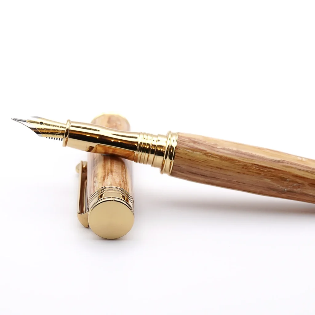 696 Spalted Oak Fountain Pen