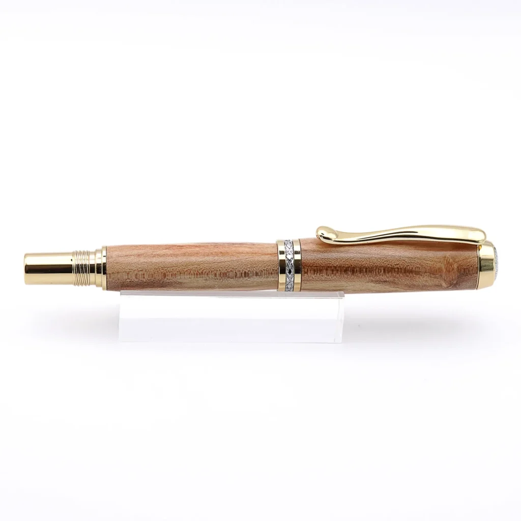 Maple Mid Range Fountain Pen with Gold Plated Fittings (801)