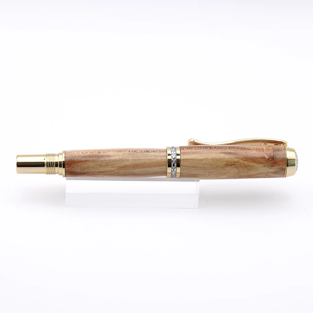 Maple Mid Range Fountain Pen with Gold Plated Fittings (801)