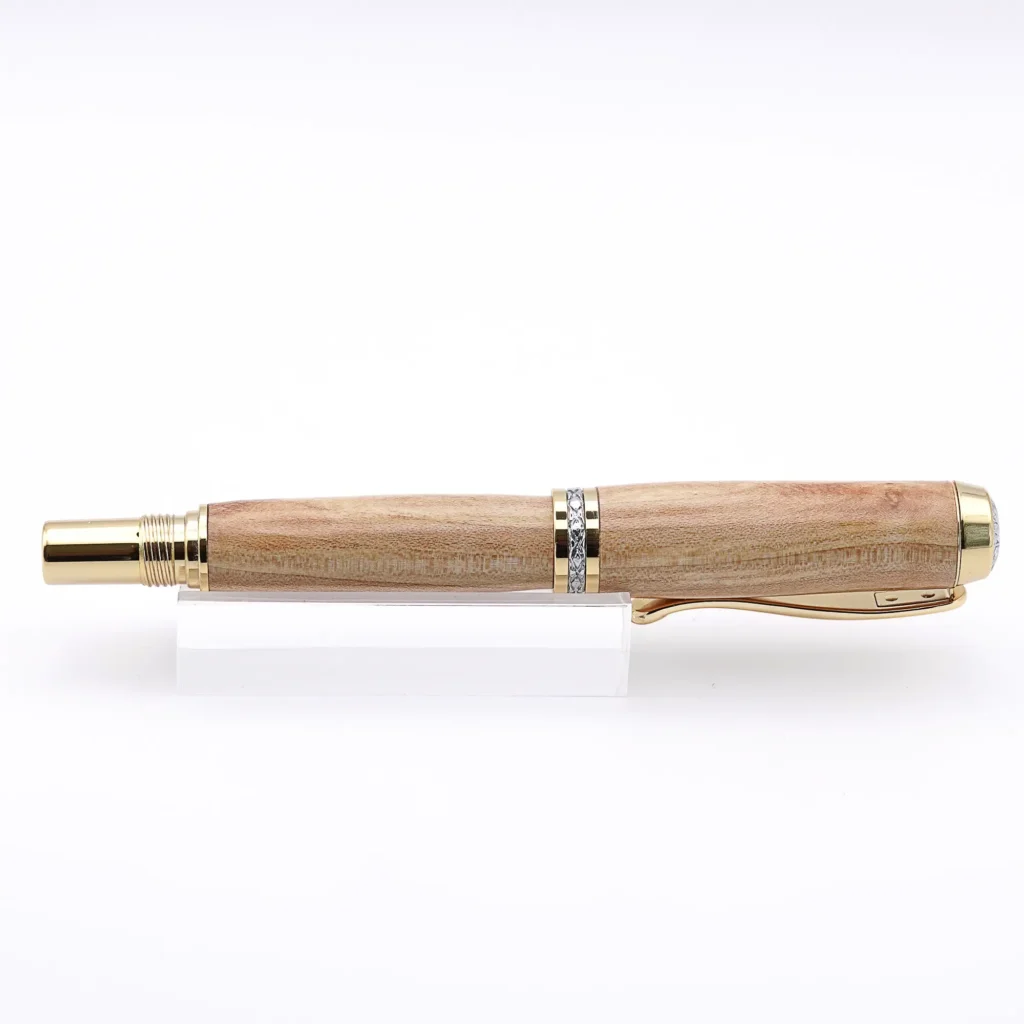 Maple Mid Range Fountain Pen with Gold Plated Fittings (801)