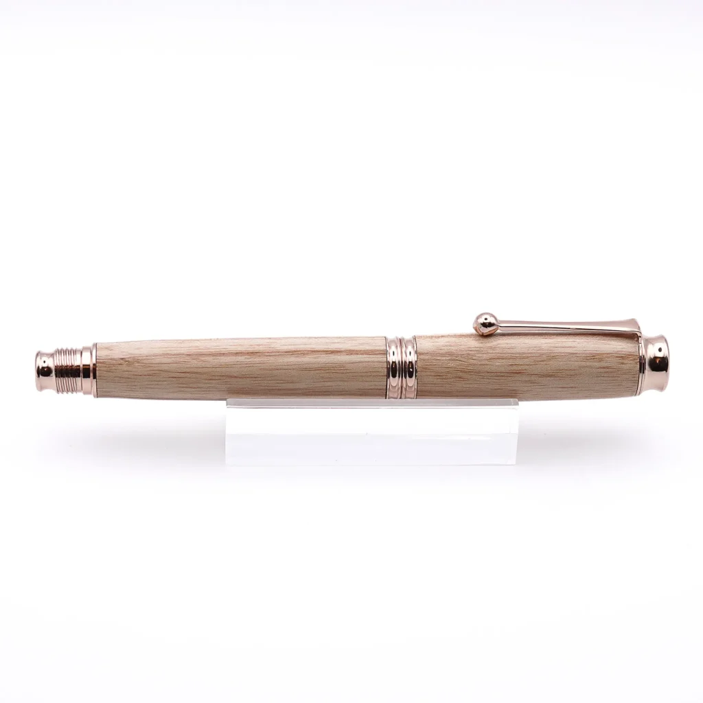 Ash Fountain Pen with Rose Gold Plated Fittings (862)