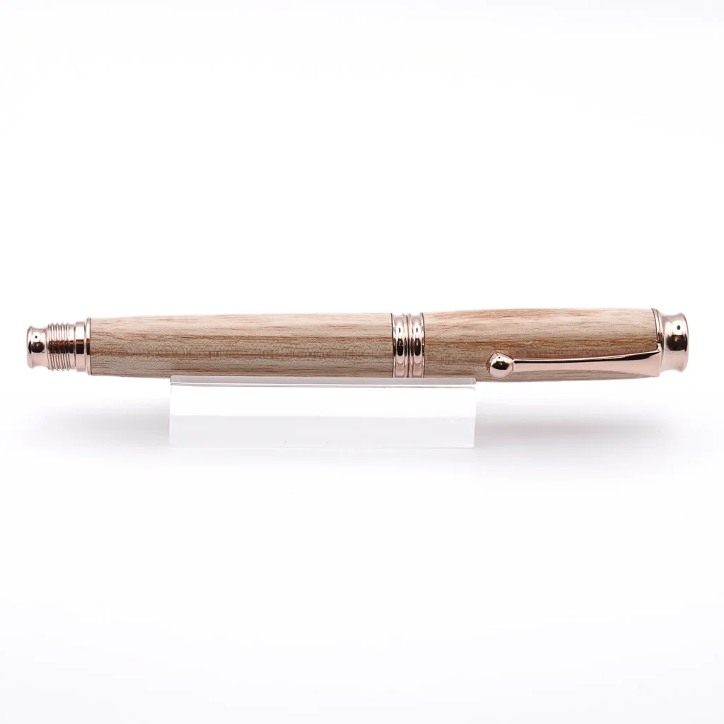 Ash Fountain Pen with Rose Gold Plated Fittings (862)