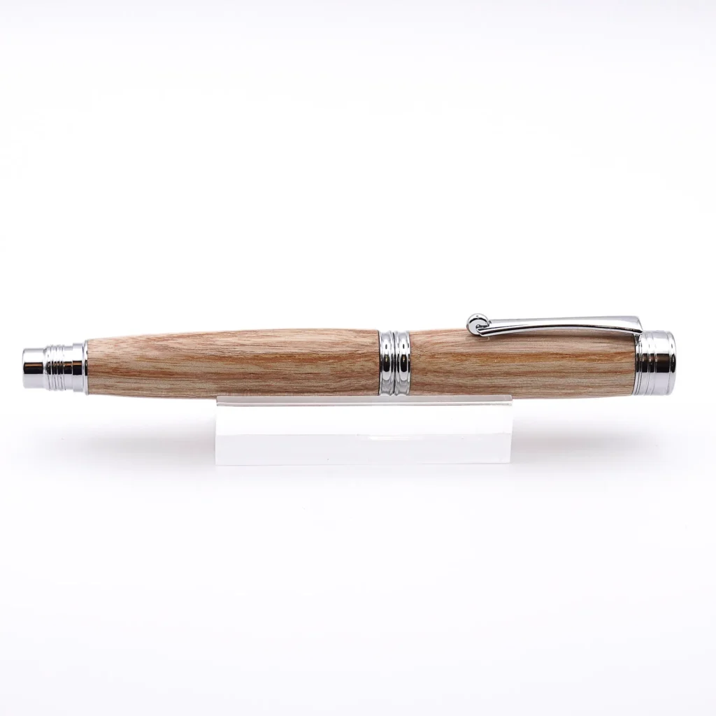 Ash Fountain Pen with Chrome Plated Fittings (914)