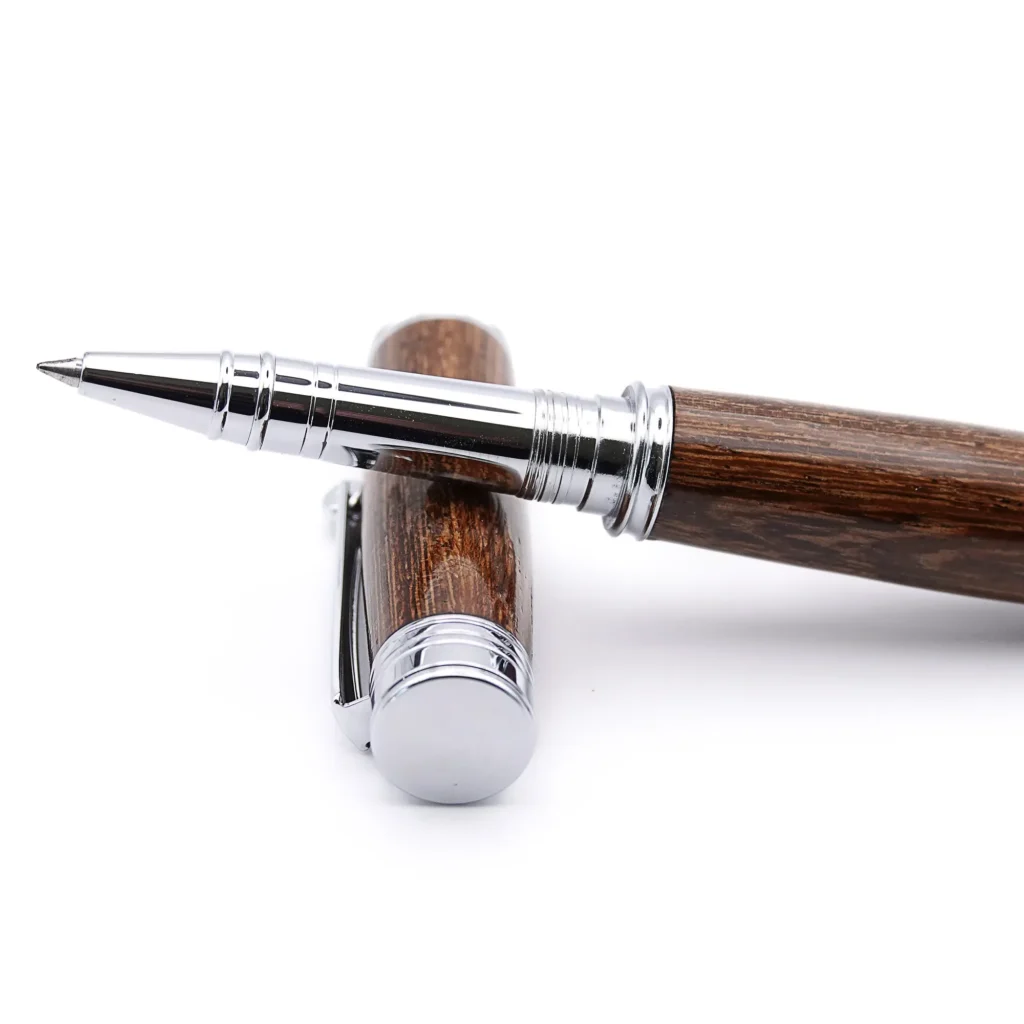 Panga Panga Rollerball Pen with Chrome Plated Fittings (575)