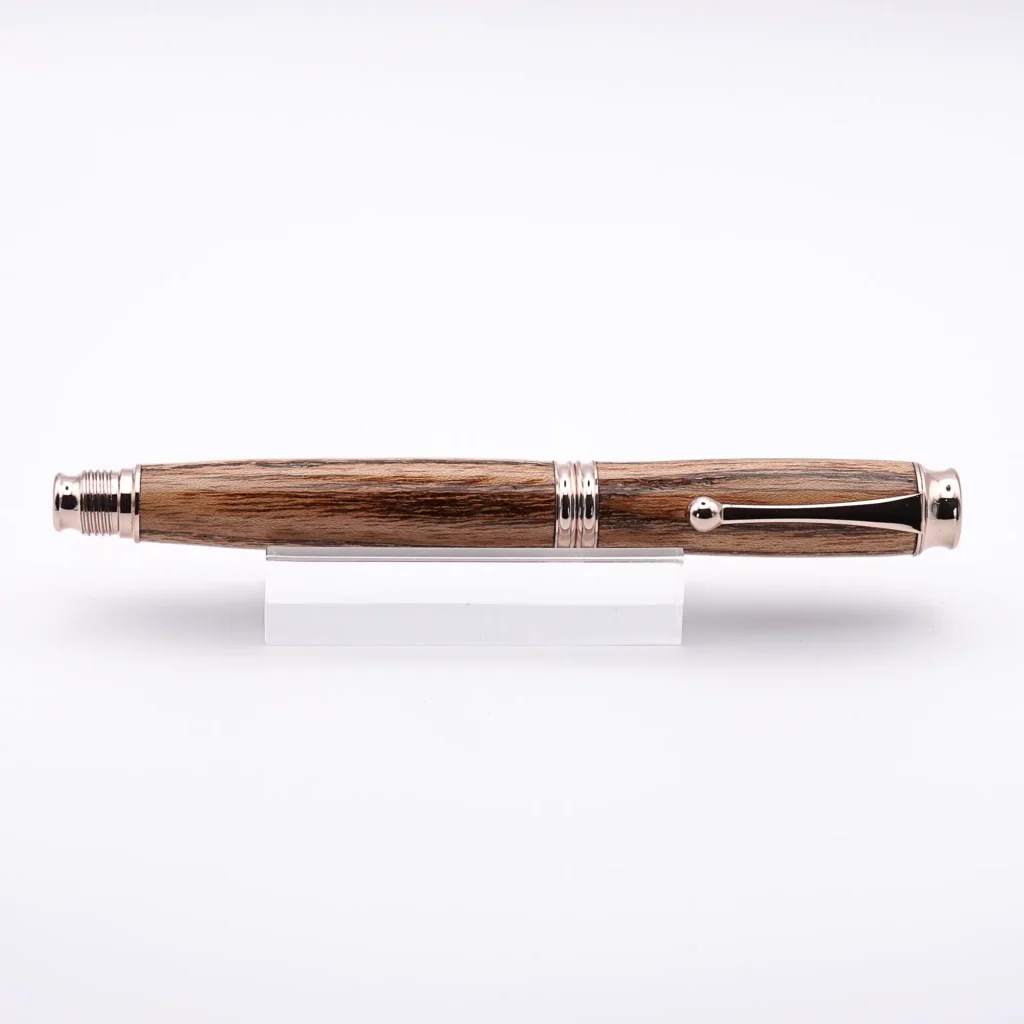 Kentucky Coffee Tree Fountain Pen with Rose Gold Plated Fittings (667)