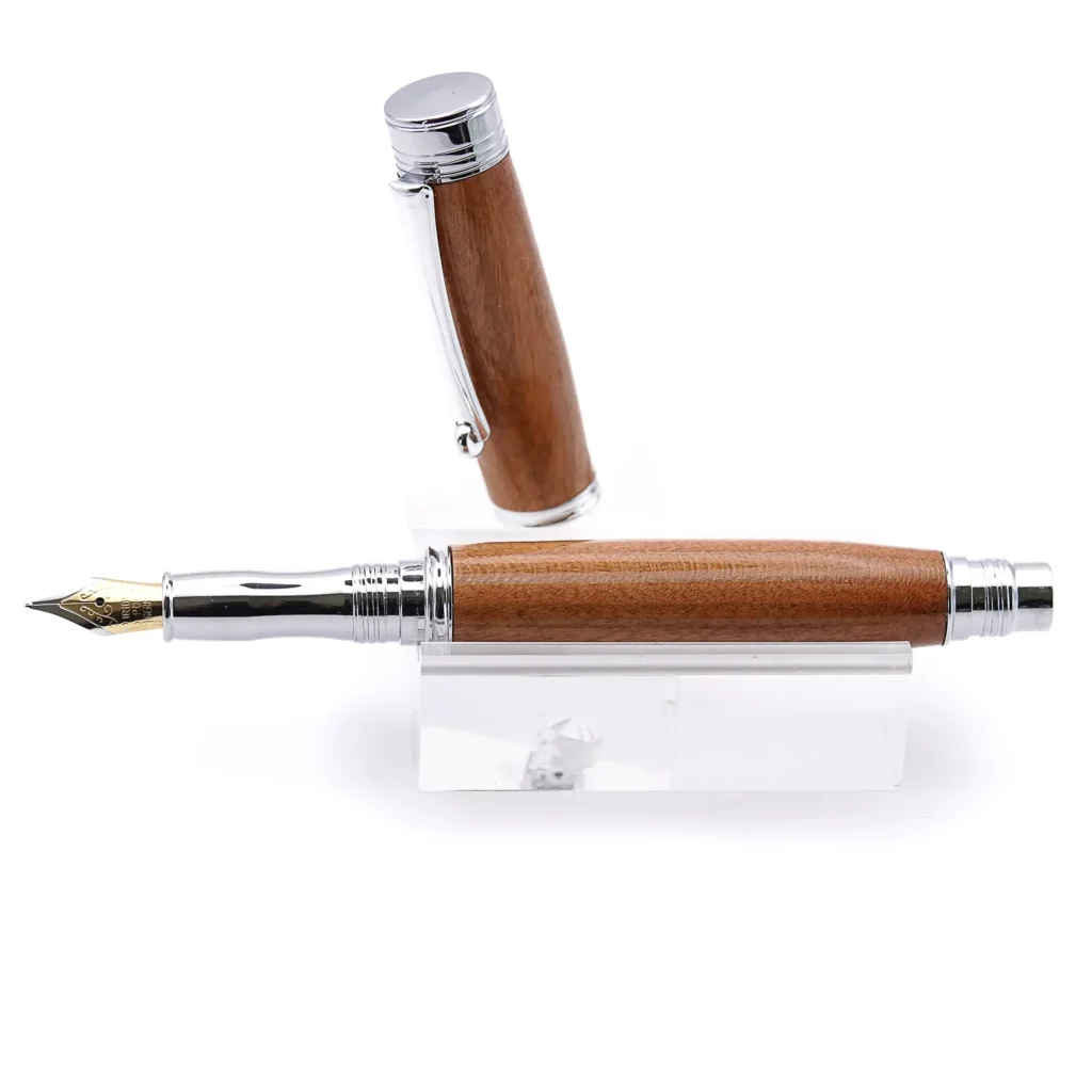 Cherry Fountain Pen with Chrome Plated Fittings (945)