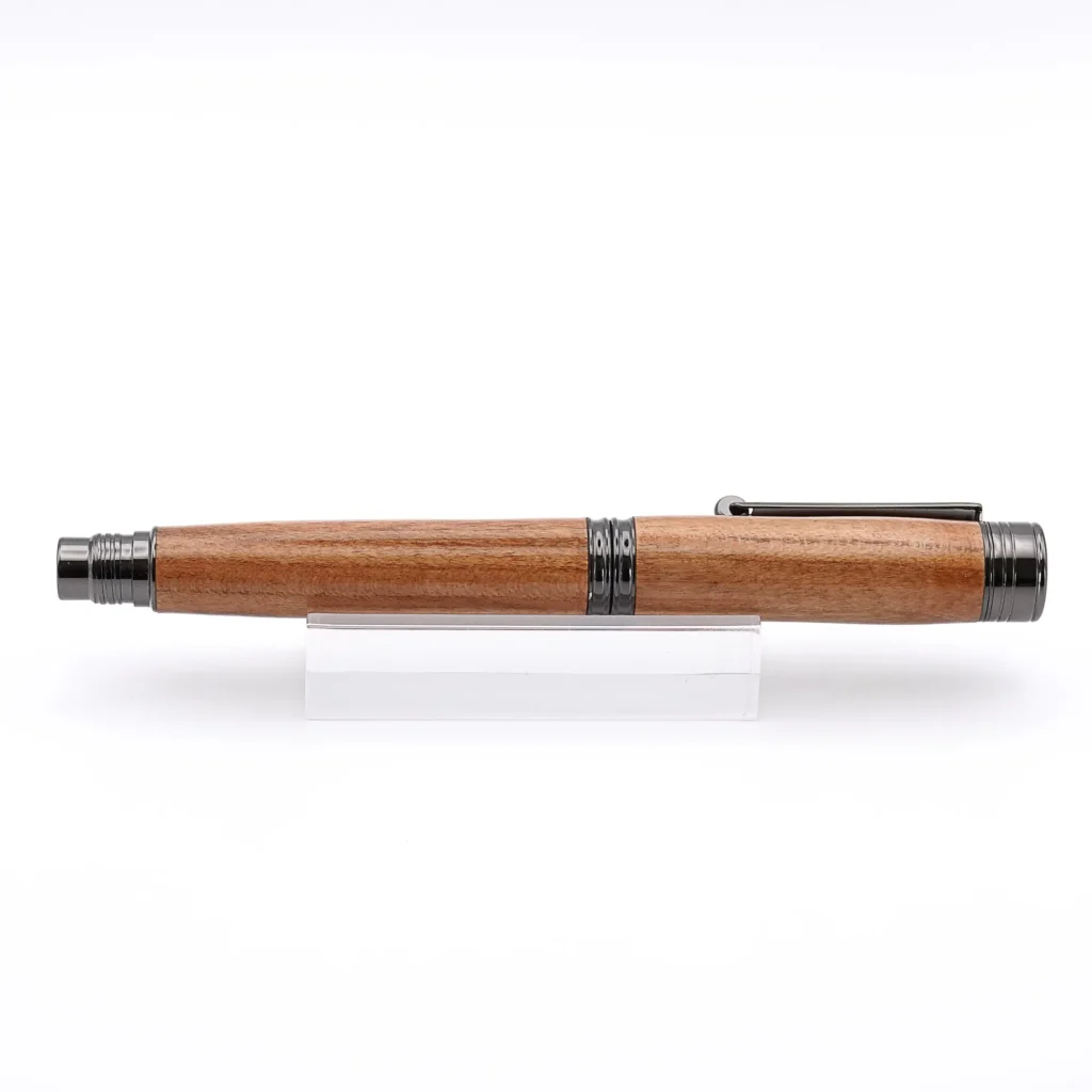 Cherry Rollerball Pen with Gun Metal Fittings (962)