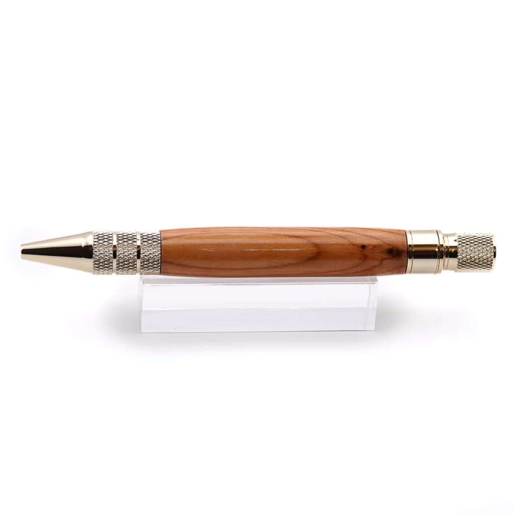 Yew Industrial Ballpoint with Gold Plated Fittings (999)