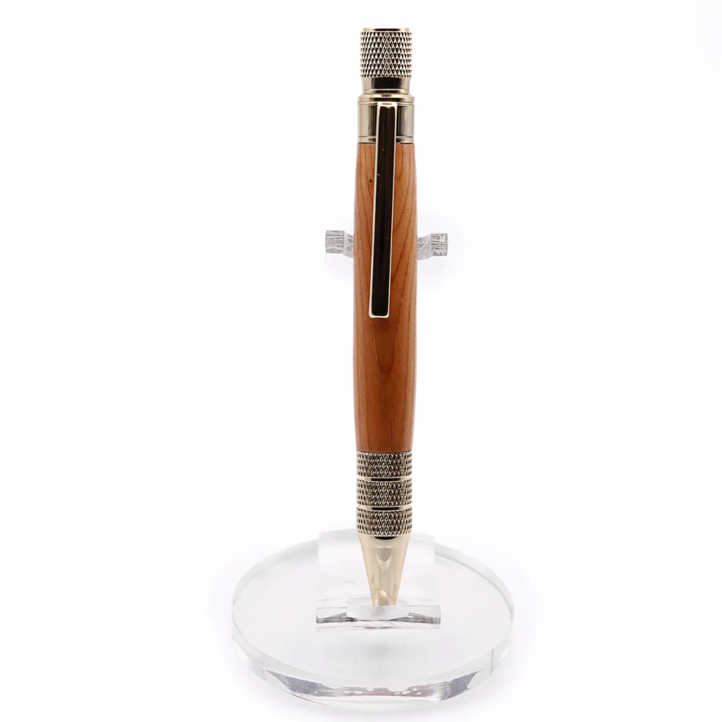 Yew Industrial Ballpoint with Gold Plated Fittings (999)