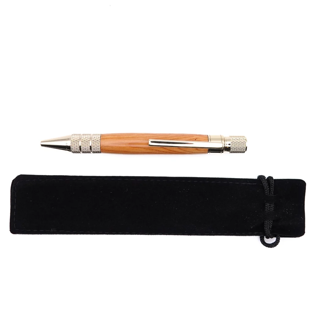 Yew Industrial Ballpoint with Gold Plated Fittings (999)