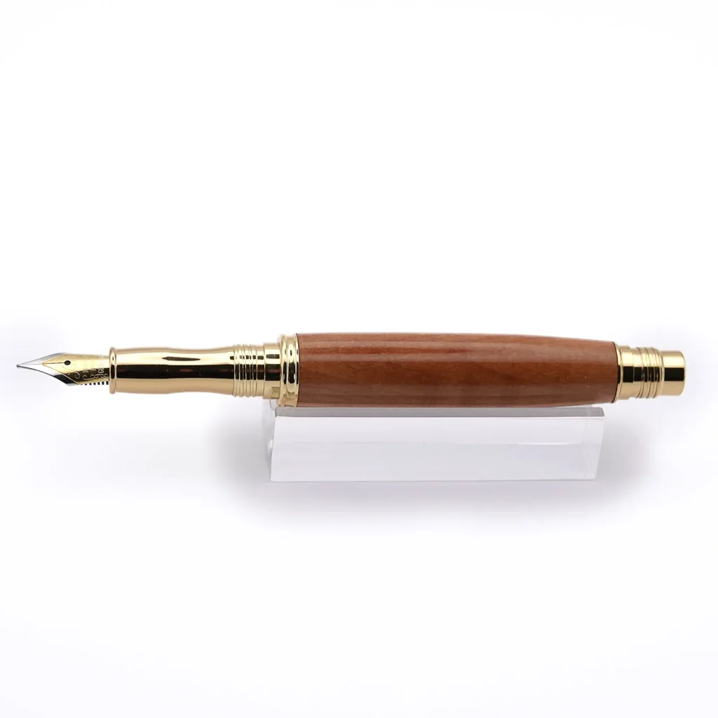Apple Fountain Pen with Gold Plated Fittings (1007)