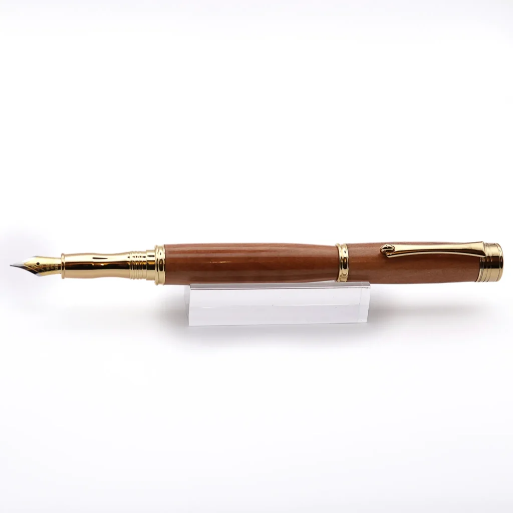 Apple Fountain Pen with Gold Plated Fittings (1007)
