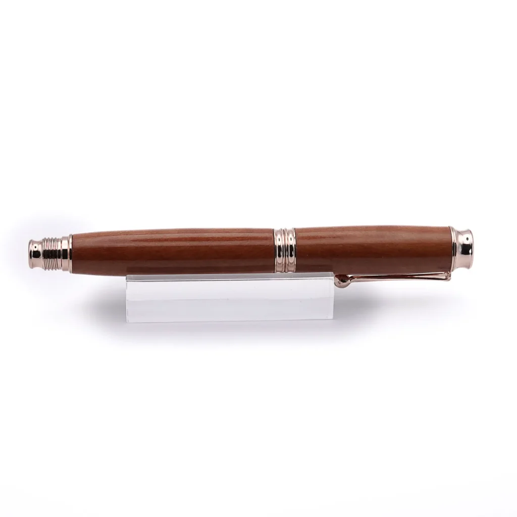 Pear Fountain Pen with Rose Gold Plated Fittings (1009)