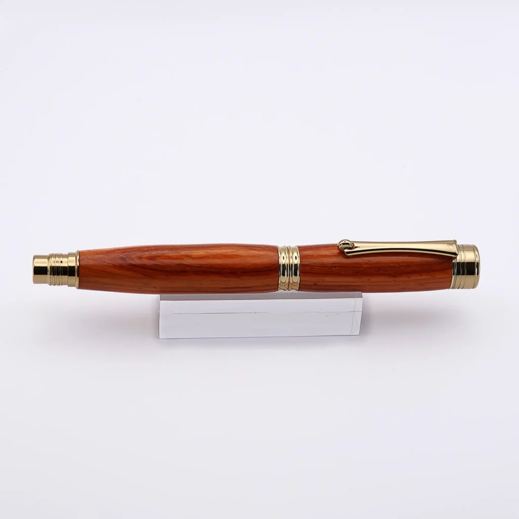 Padauk Fountain Pen with Gold Plated Fittings (1012)