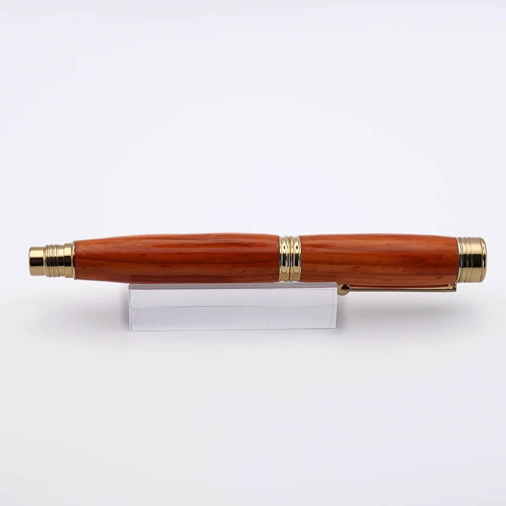 Padauk Fountain Pen with Gold Plated Fittings (1012)