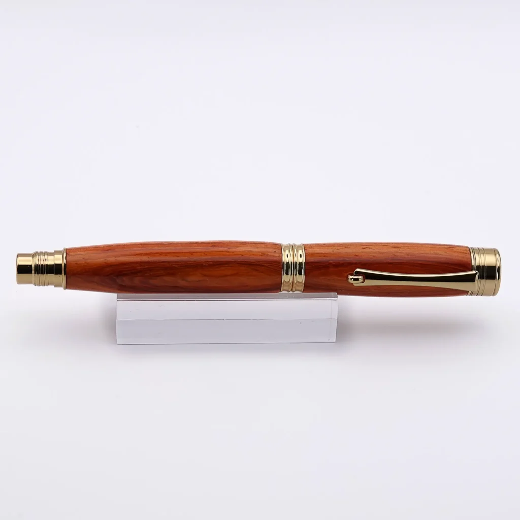 Padauk Fountain Pen with Gold Plated Fittings (1012)
