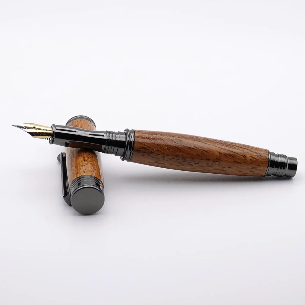 Mango Fountain Pen with Gun Metal Fittings (1082)
