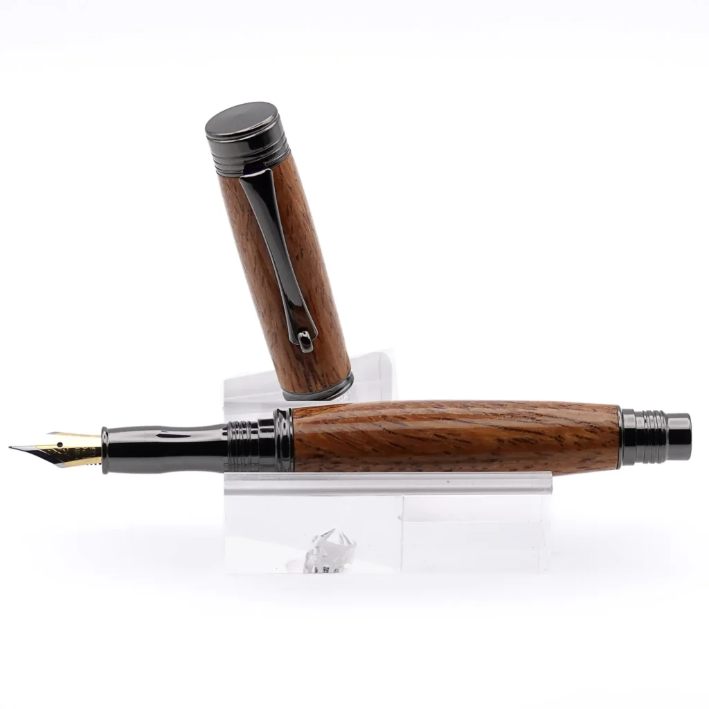Mango Fountain Pen with Gun Metal Fittings (1082)