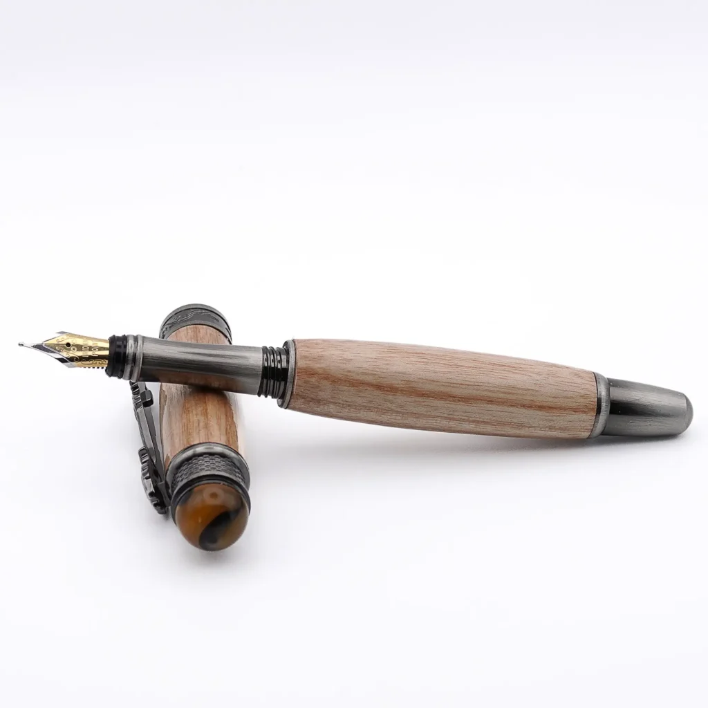Dragon Fountain Pen with Antique Bronze Fittings (1095)