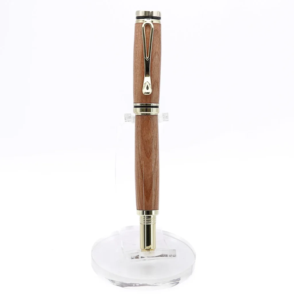 Black Cherry Fountain Pen with Gold Fittings (1096)