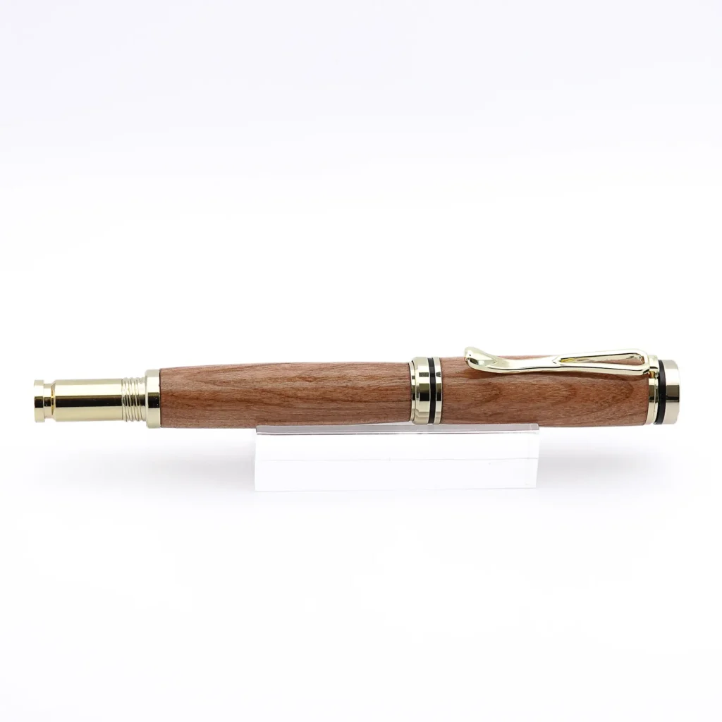 Black Cherry Fountain Pen with Gold Fittings (1096)