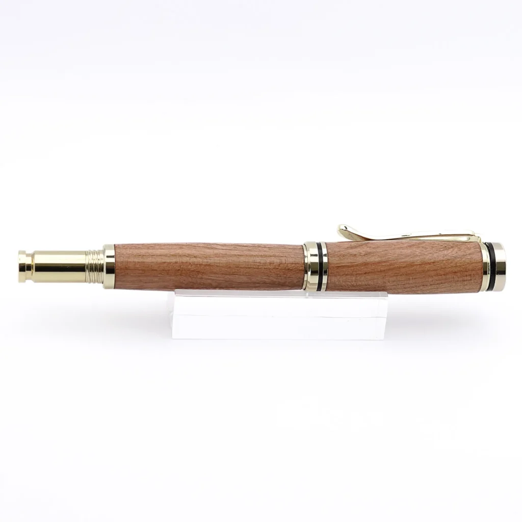 Black Cherry Fountain Pen with Gold Fittings (1096)