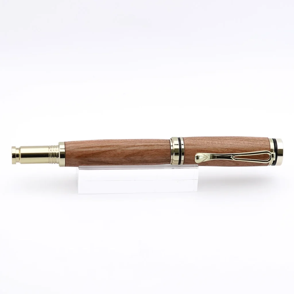 Black Cherry Fountain Pen with Gold Fittings (1096)