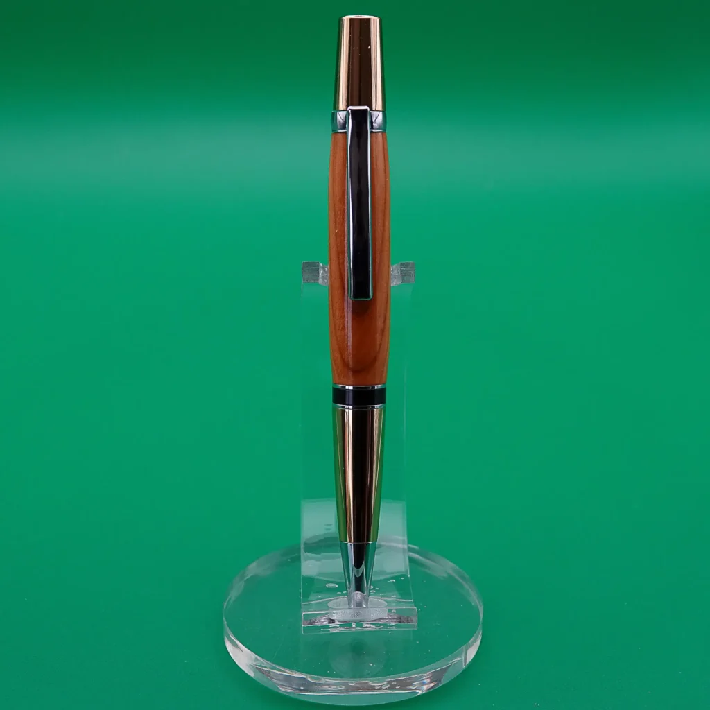 Yew Ballpoint Pen with Gold Plated Fittings (1132)