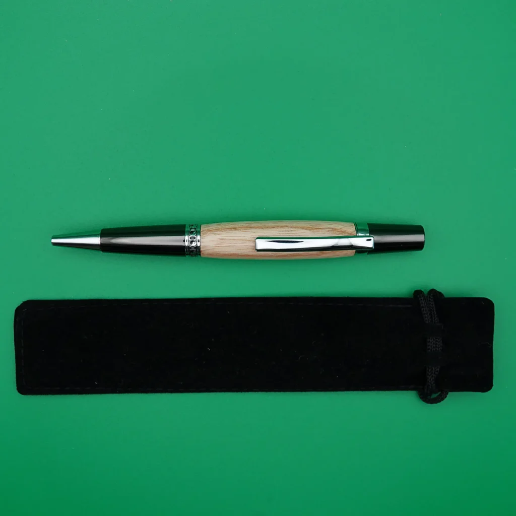 Ash Ballpoint Pen with Gun Metal Fittings (1134)