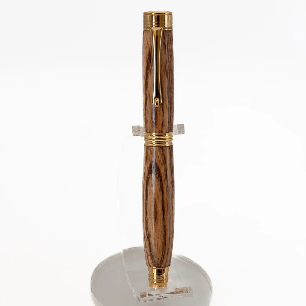 Kentucky Coffee Tree Fountain Pen with Gold Plated Fittings (1141)