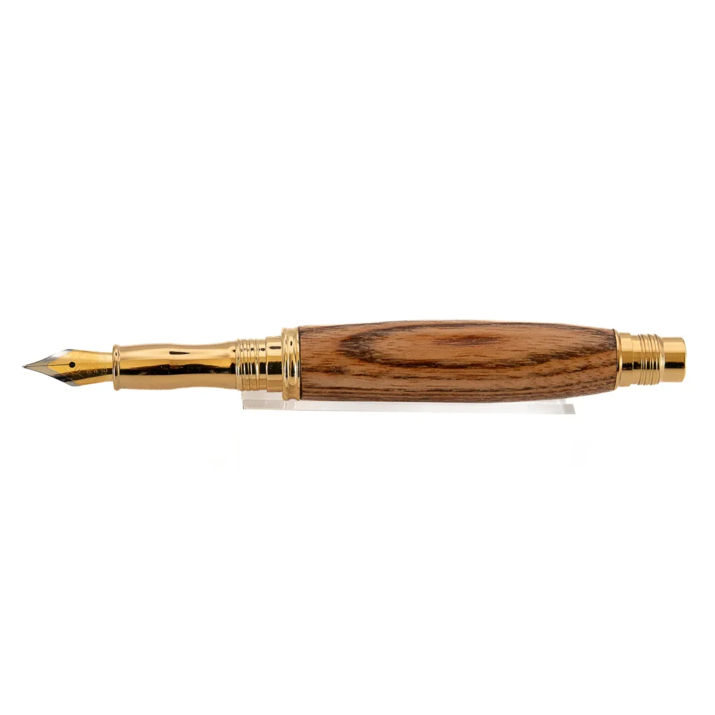 Kentucky Coffee Tree Fountain Pen with Gold Plated Fittings (1141)